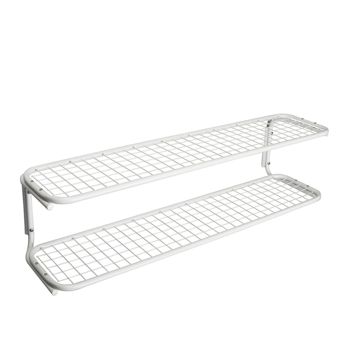 Essem Design - Classic 650S Skohylla Vit/Vit, 120 cm - Hatthyllor och skohyllor - Gunnar Bolin - Svart - Metall/Plast