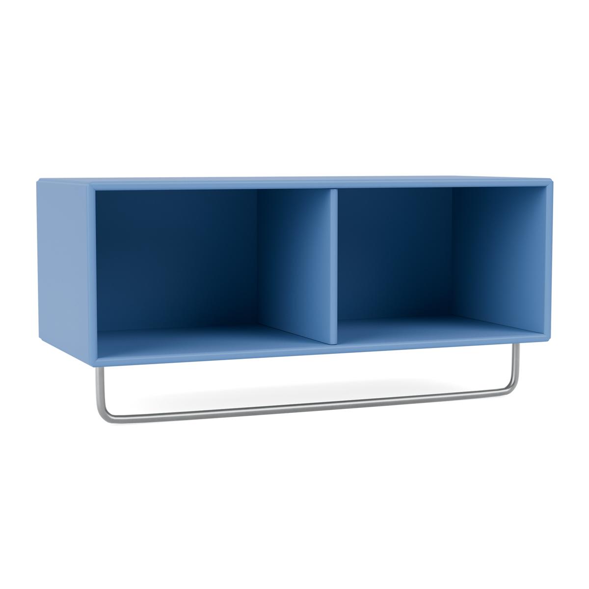 Montana - Coat Shelf With Clothes Rack - Azure - Hatthyllor och skohyllor - Peter J. Lassen - Blå