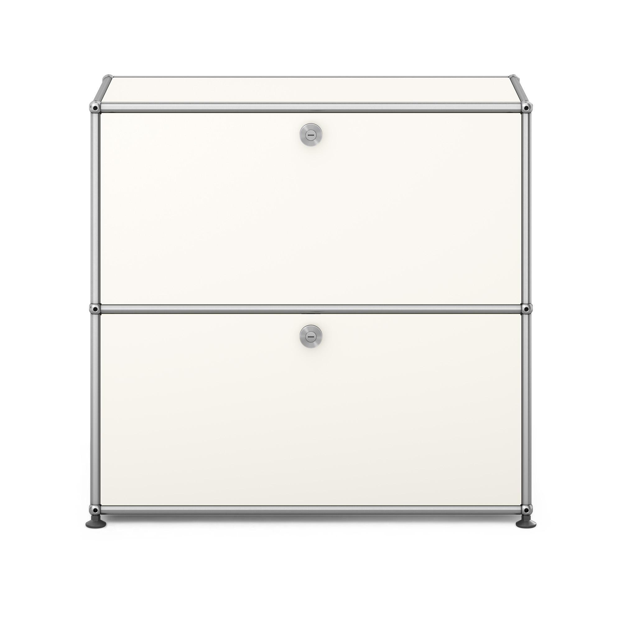 USM - USM Haller S2 24 Pure White - Sideboards - Fritz Haller & Paul Schärer - Vit - Metall