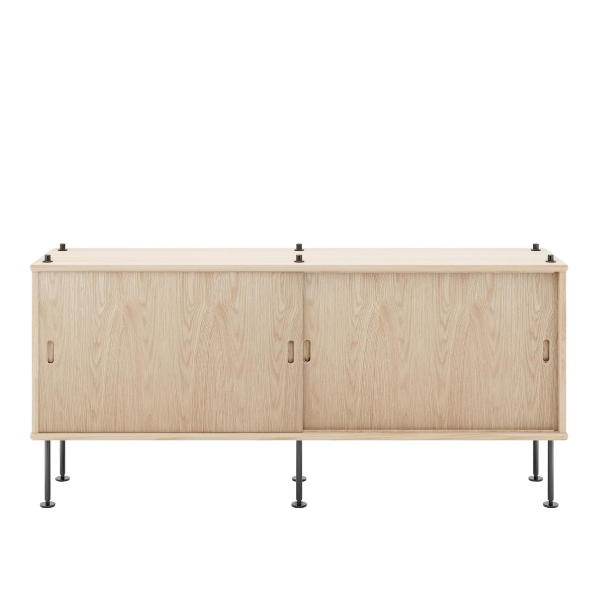 Carl Hansen - BM0253 150 x 69 cm, Vitoljad Ek - Hyllor - Børge Mogensen - Träfärgad - Metall/Trä