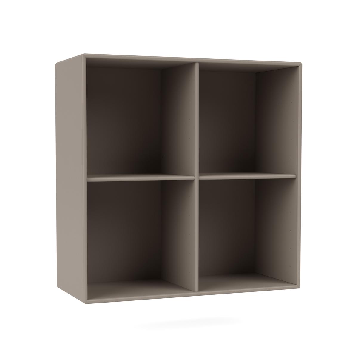 Montana - Show Bookcase 141-Truffle 04 Suspension Rails - Hyllor - Peter J. Lassen - Beige - Trä