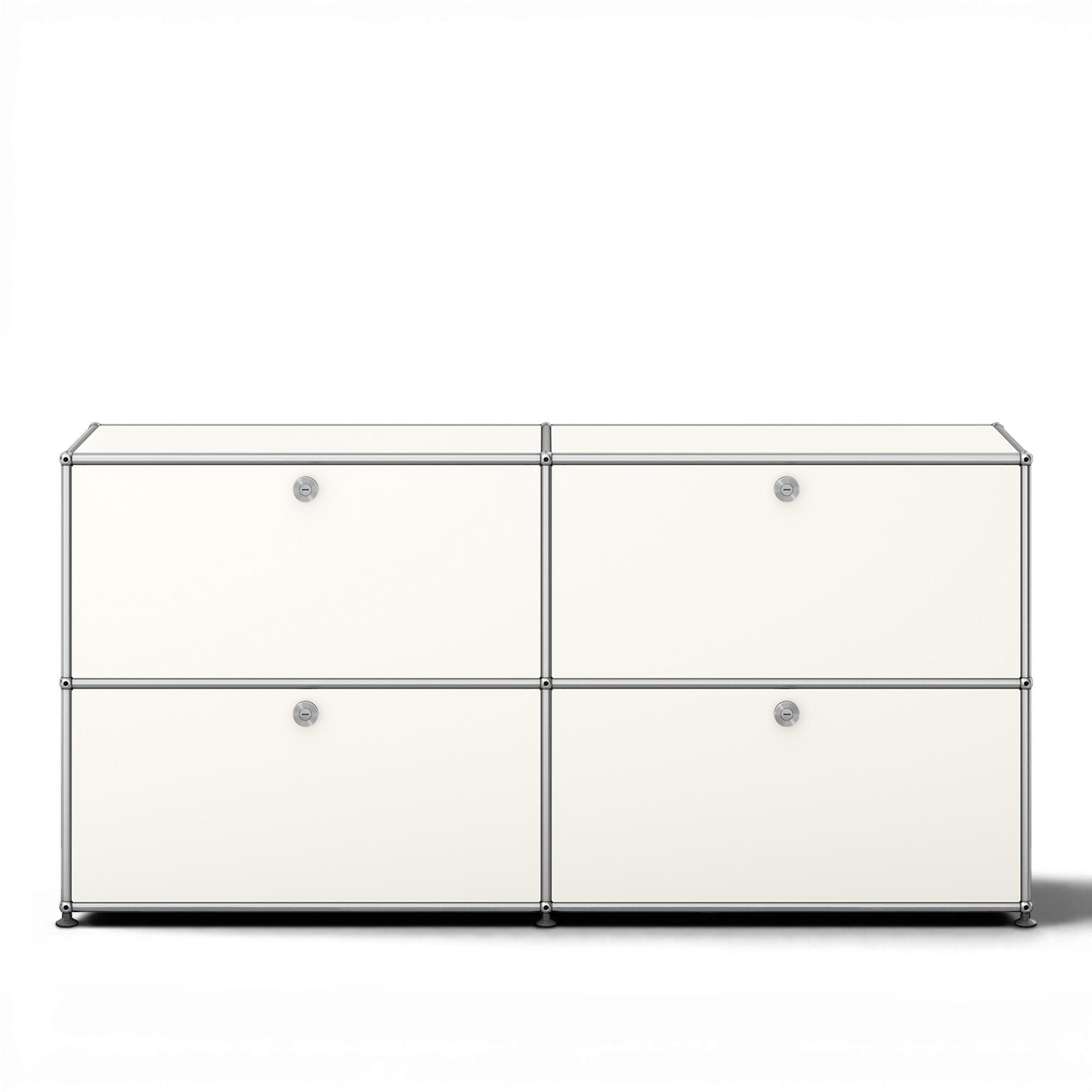 USM - USM Haller 109 Sideboard Pure White - Sideboards - Fritz Haller & Paul Schärer - Vit - Metall