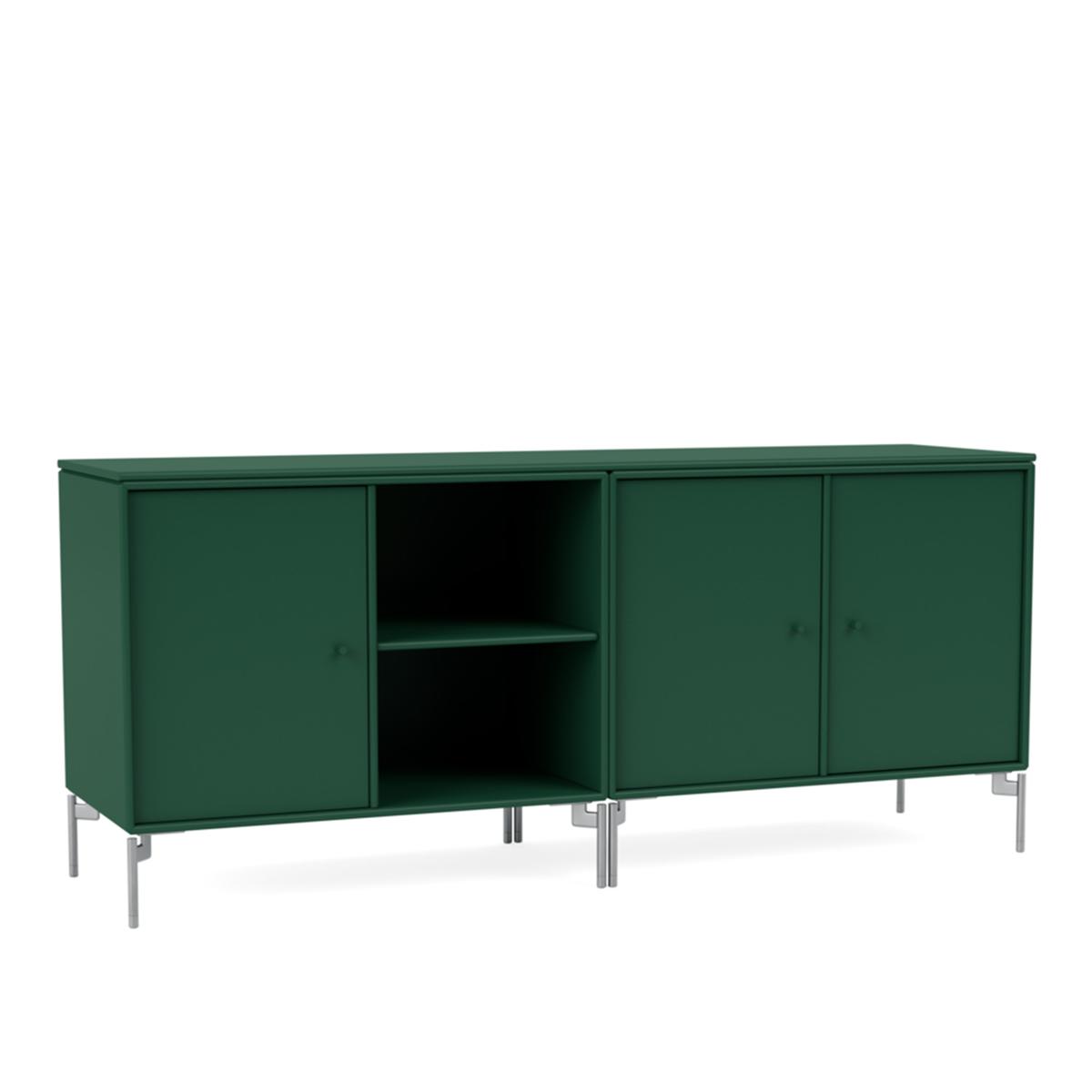 Montana - Save Lowboard 136-Pine Matt Chrome - Skänkar och sideboards - Peter J. Lassen - Grön - Trä