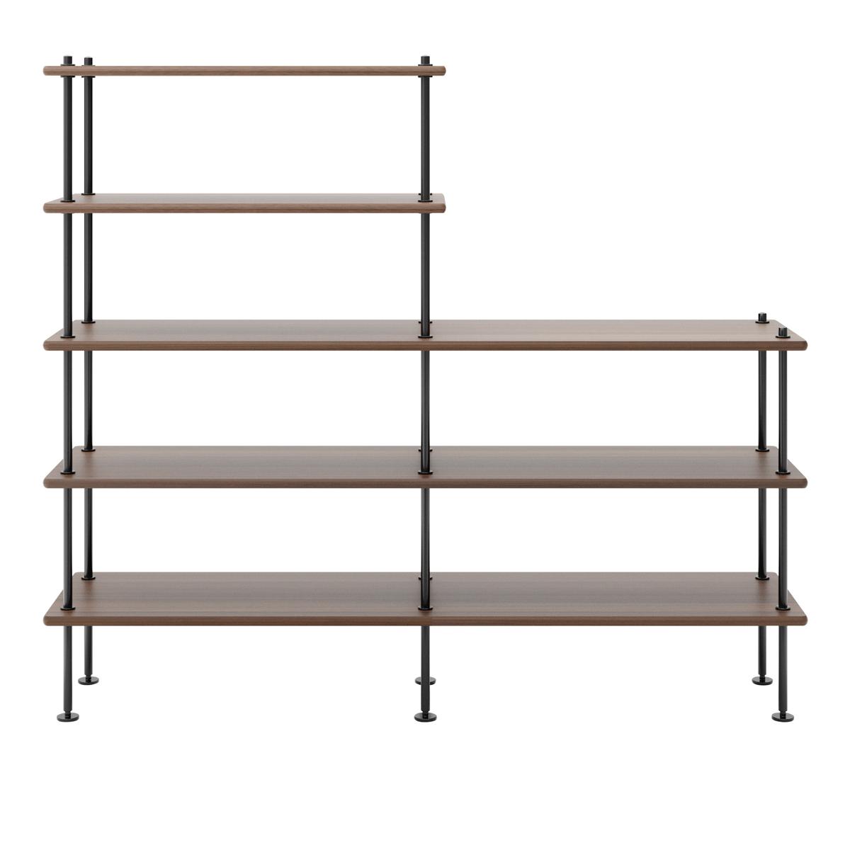 Carl Hansen - BM0253 150 x 129 cm, Oljad Valnöt - Hyllor - Børge Mogensen - Träfärgad - Metall/Trä