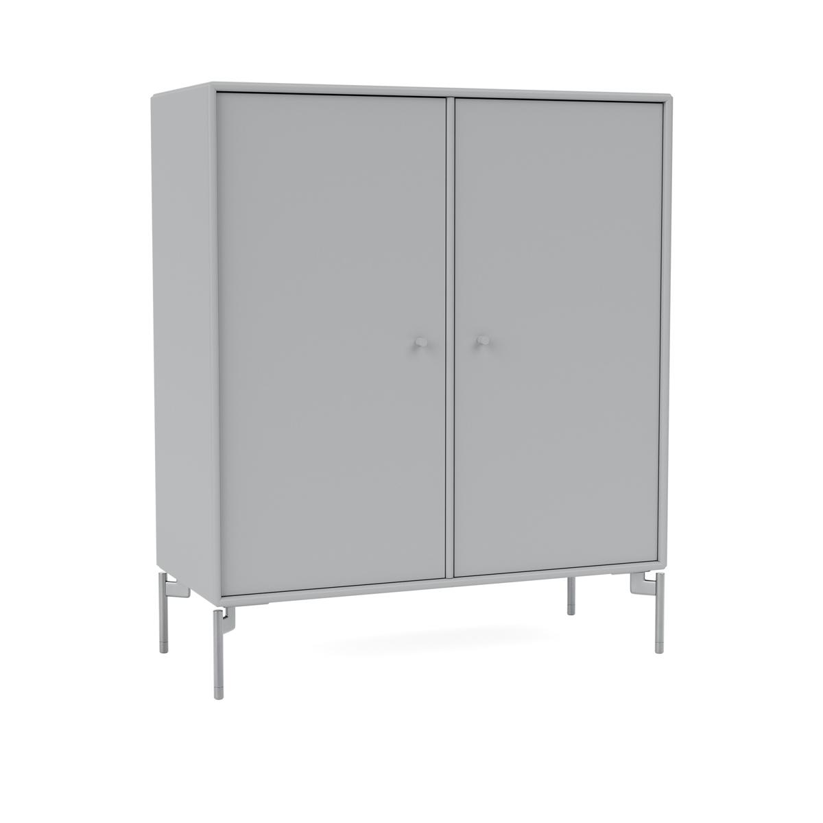 Montana - Cover Cabinet 02-Fjord Matt Chrome - Skåp och vitrinskåp - Peter J. Lassen - Blå - Trä