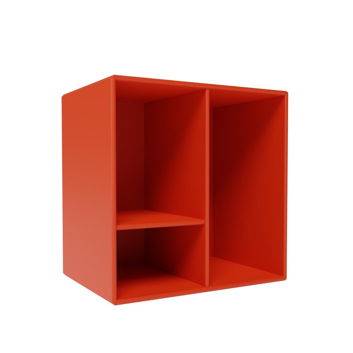 Montana - Montana Mini 1002 Module With Shelves - Rosehip - Hyllor & Hyllsystem - Peter J. Lassen - Röd