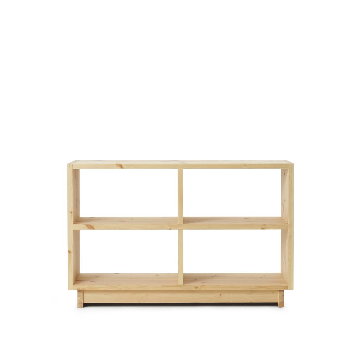 Normann Copenhagen - Fyr Bookcase Medium - Pine - Hyllor och hyllsystem - Simon Legald - Träfärgad - Trä