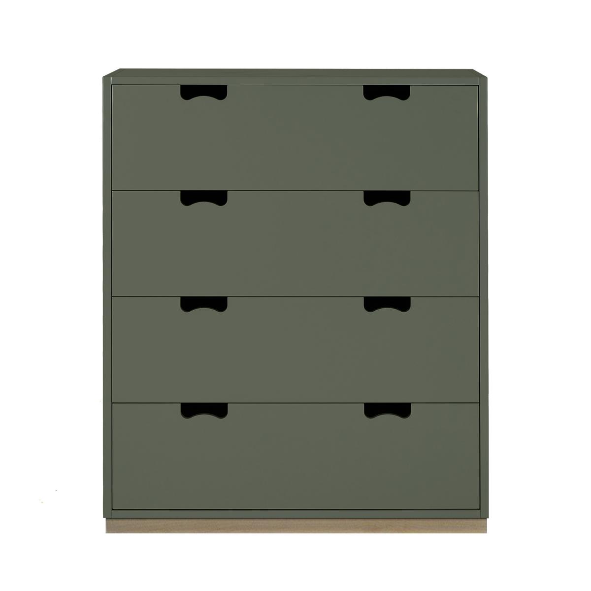 Asplund - Snö A Eksockel Green Khaki - Byråer -  Thomas Sandell & Jonas Bohlin - Grön - Trä