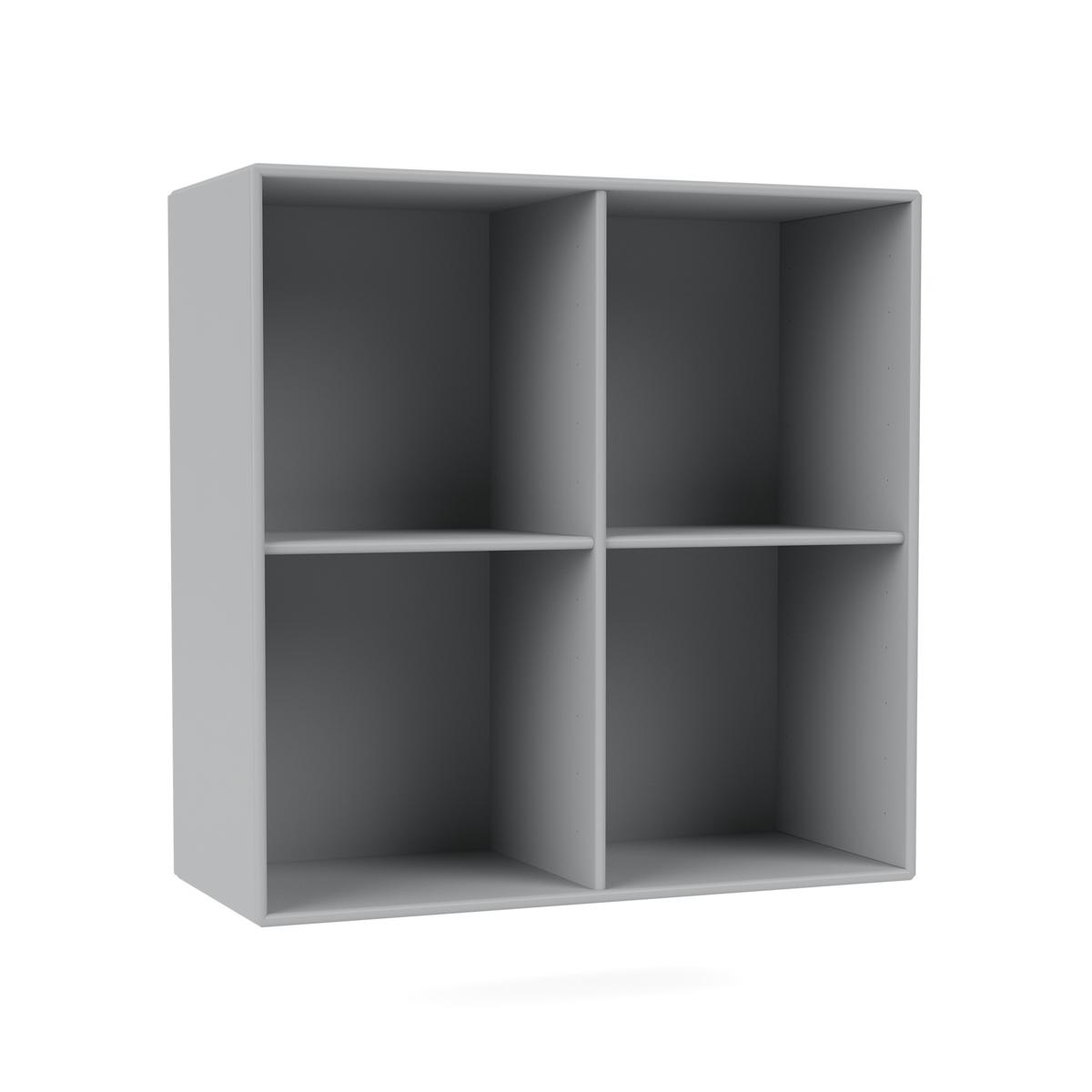 Montana - Show Bookcase 02-Fjord 04 Suspension Rails - Hyllor - Peter J. Lassen - Blå - Trä