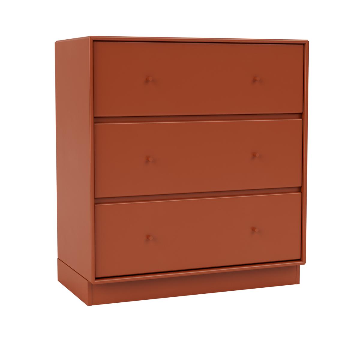 Montana - Carry Dresser 162-Hokkaido 07 Plinth 7 cm - Byråer - Peter J. Lassen - Röd - Trä