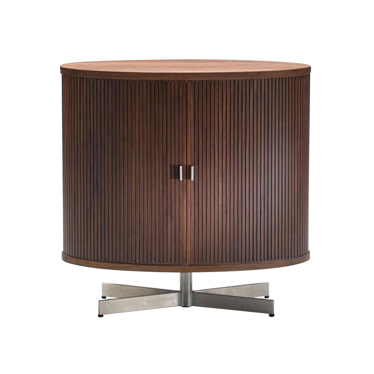 Naver Collection - AK 1365 Cabinet Walnut Oil - Skåp och vitrinskåp - Nissen & Gehl - Träfärgad - Metall/Trä