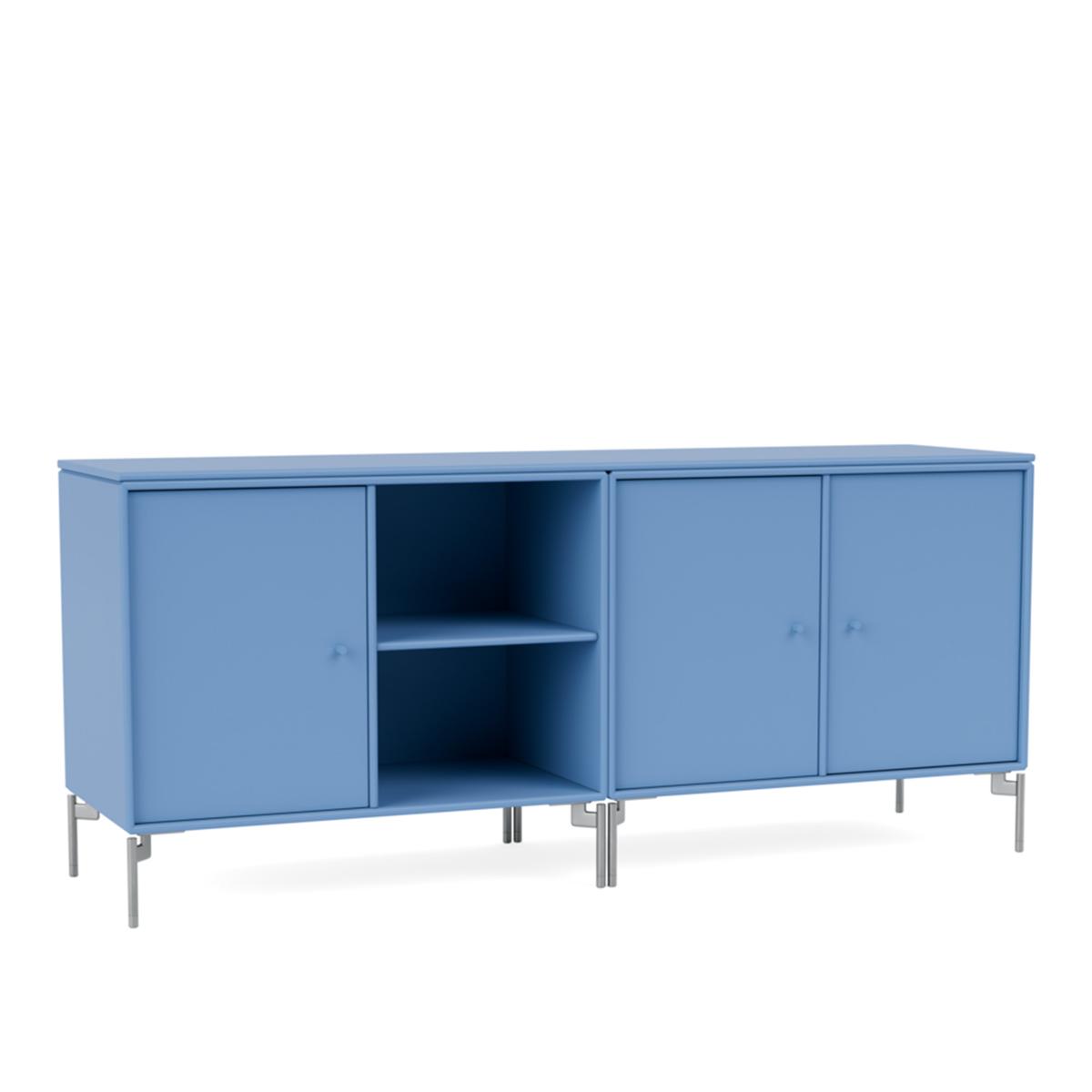Montana - Save Lowboard 154-Azure Matt Chrome - Skänkar och sideboards - Peter J. Lassen - Blå - Trä