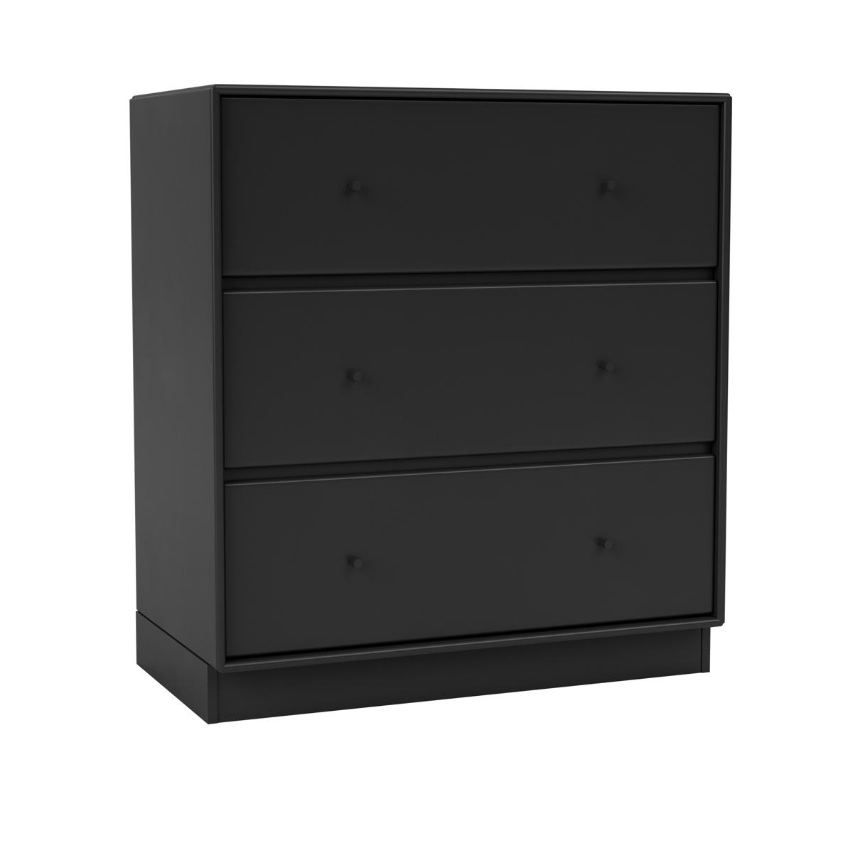 Montana - Carry Dresser 05-Black 07 Plinth 7 cm - Byråer - Peter J. Lassen - Svart - Trä