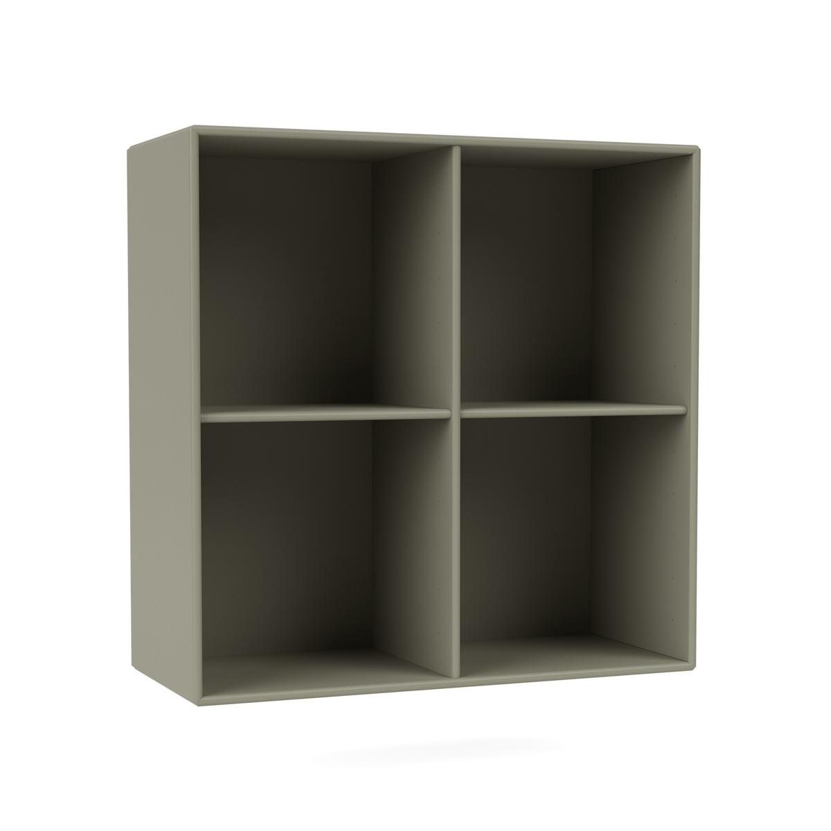 Montana - Show Bookcase 144-Fennel 04 Suspension Rails - Hyllor - Peter J. Lassen - Grön - Trä