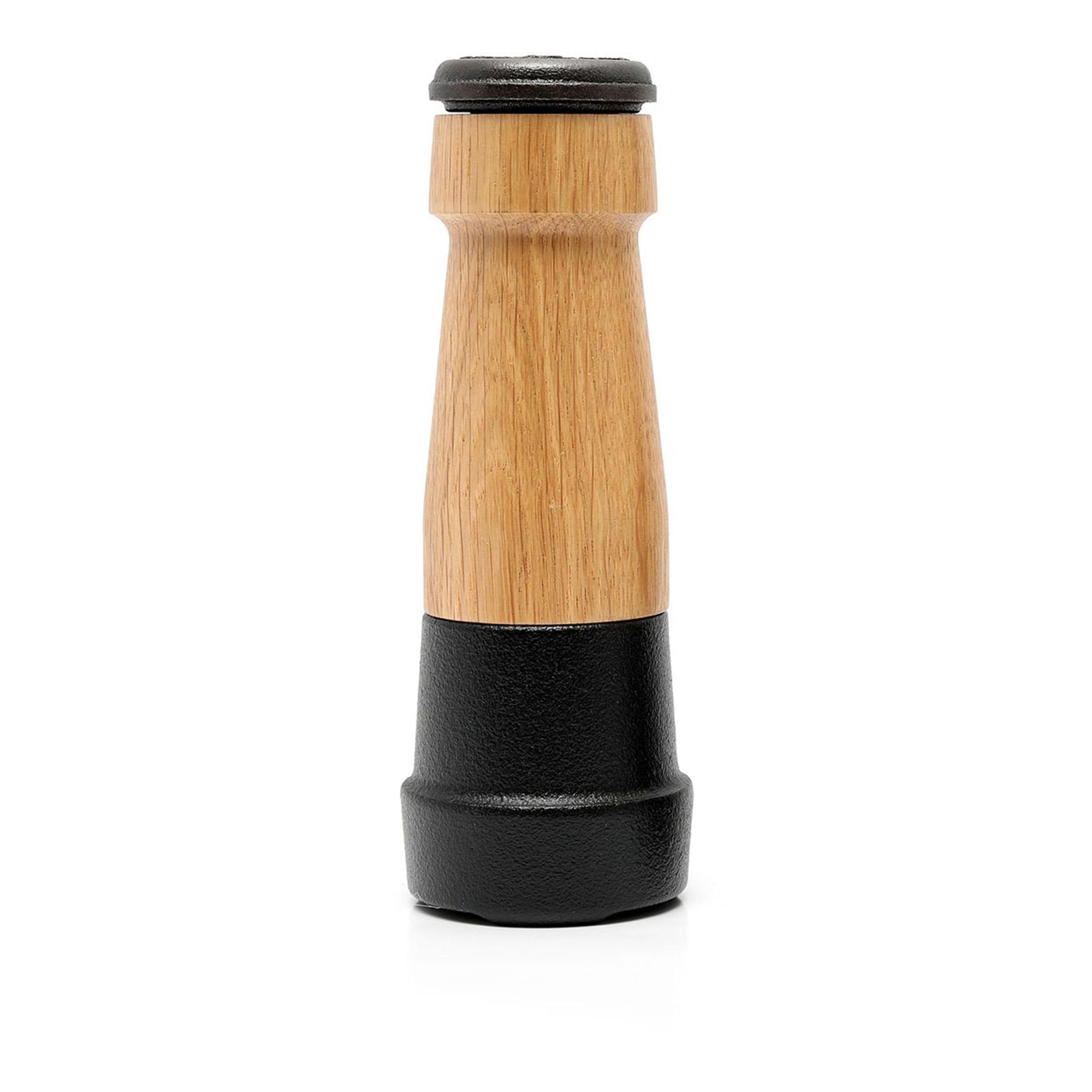 Skeppshult - Pepparkvarn ek, 18 cm - Kvarnar - Svart - Metall/Trä