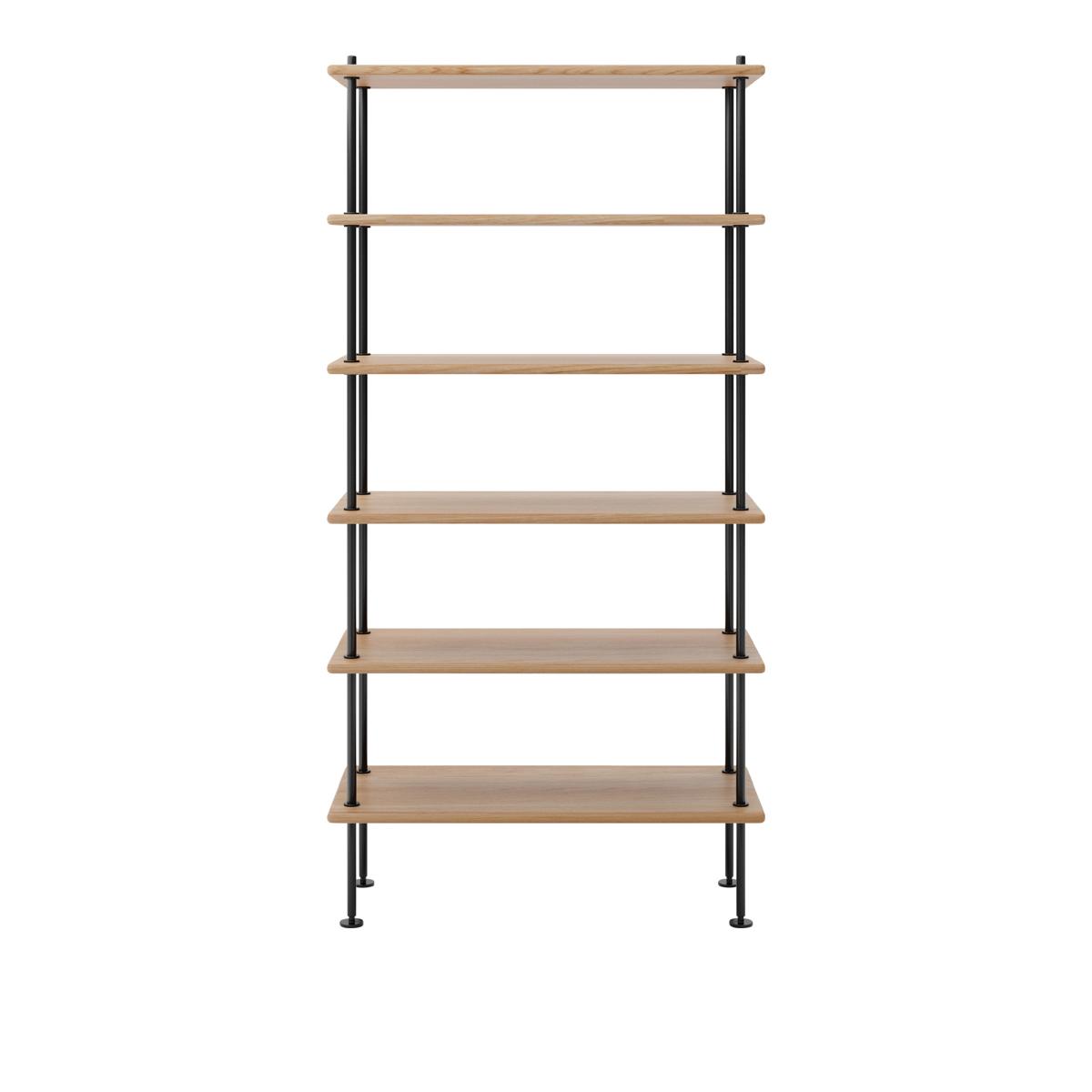 Carl Hansen - BM0253 79 x 156 cm, Oljad Ek - Hyllor - Børge Mogensen - Träfärgad - Metall/Trä