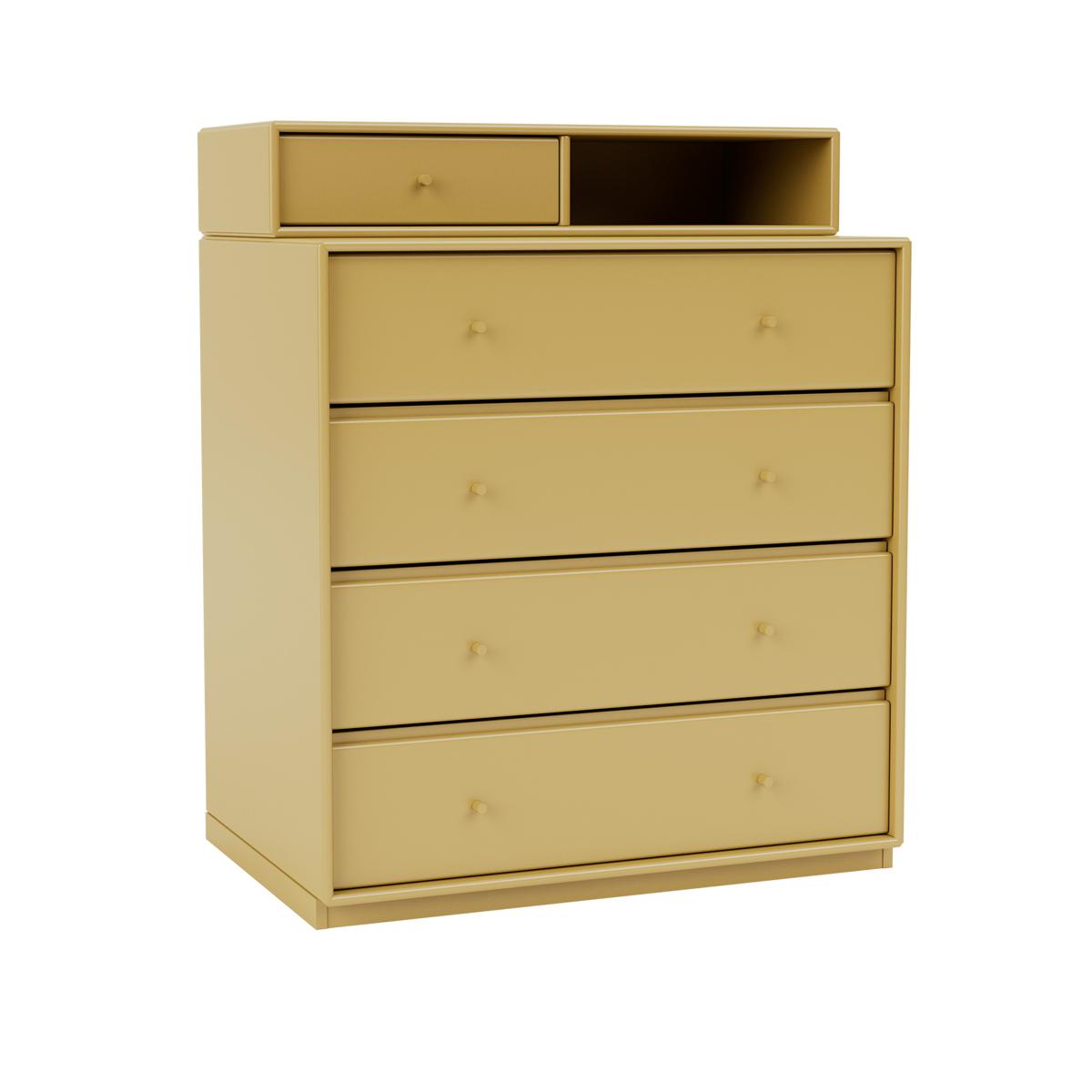 Montana - Keep Chest Of Drawers 157-Cumin 06 Plinth 3 cm - Byråer - Peter J. Lassen - Gul - Trä