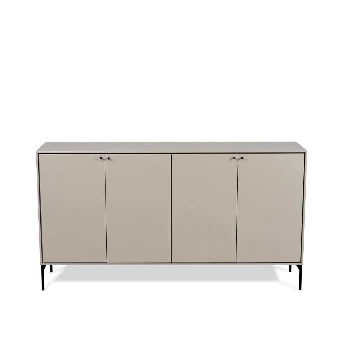 Mavis - Volt Sideboard Beige/Svart - Skänkar och sideboards - Martina Elgemark - Beige,Svart - Metall/Trä