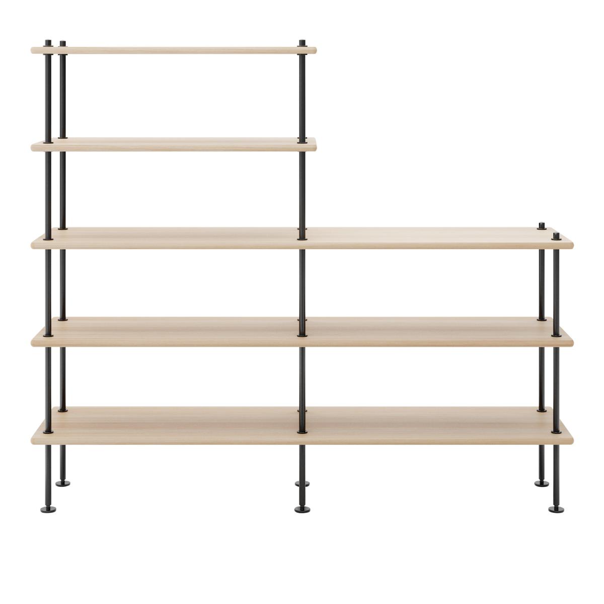 Carl Hansen - BM0253 150 x 129 cm, Vitoljad Ek - Hyllor - Børge Mogensen - Träfärgad - Metall/Trä