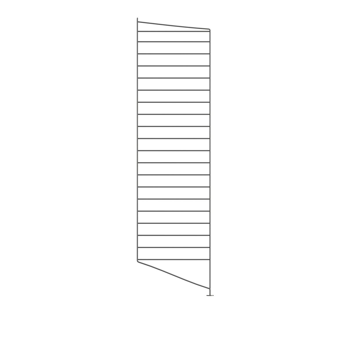 String - Golvgavel 115 x 30 cm 1-pack mörkgrå - Hyllor & Hyllsystem - Nils Strinning