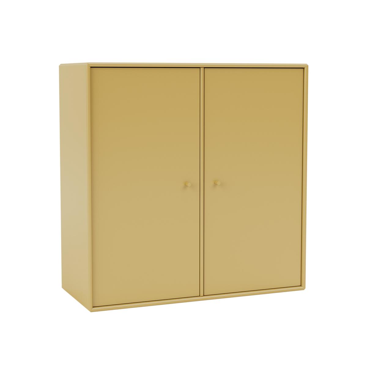 Montana - Cover Cabinet 157-Cumin 04 Suspension Rails - Skåp och vitrinskåp - Peter J. Lassen - Gul - Trä