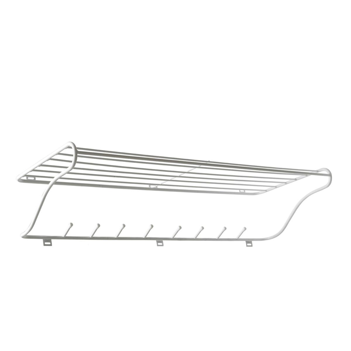 Maze Interior - Hat Rack Large, White - Hatthyllor och skohyllor - Olof Kolte - Vit - Metall