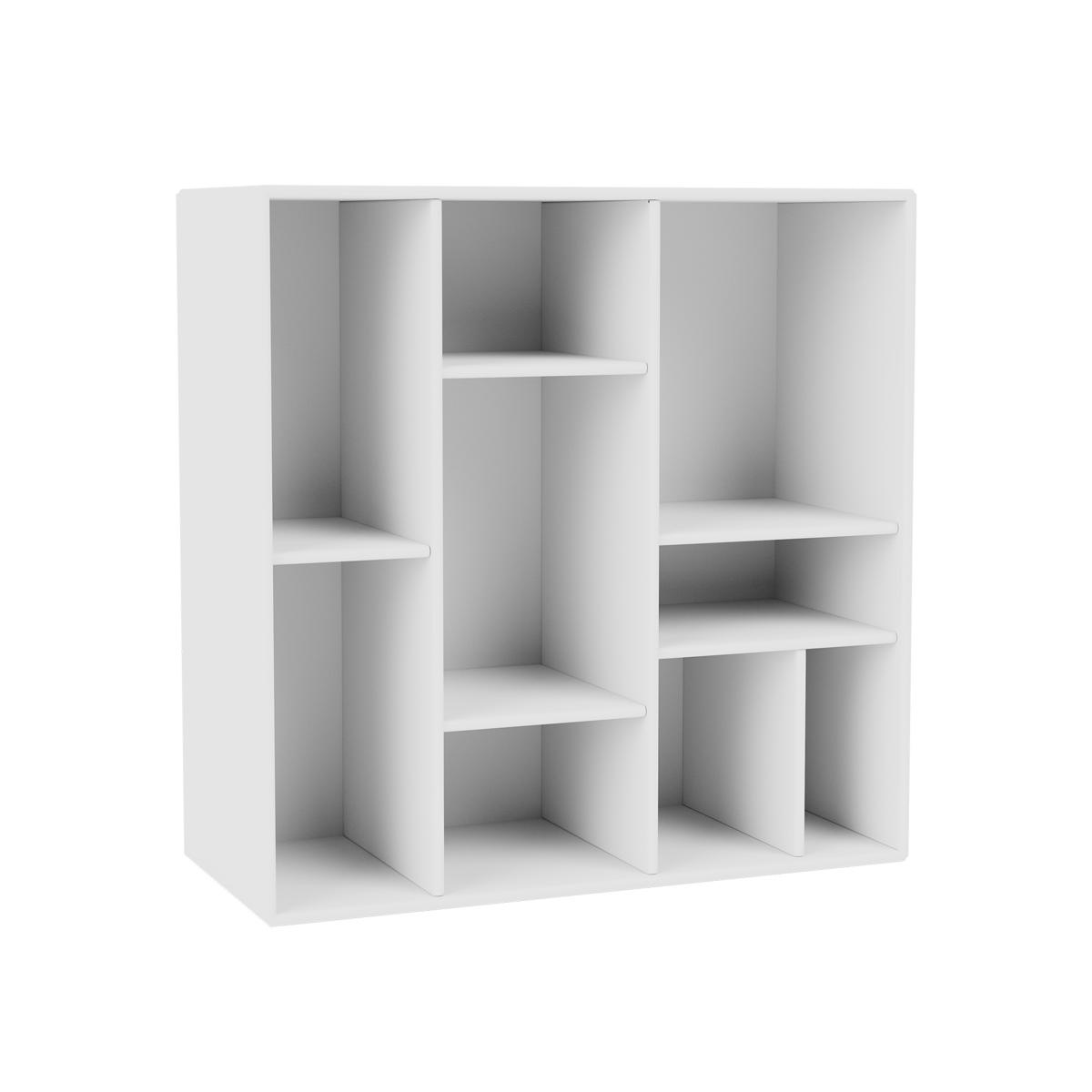 Montana - Compile Decorative Shelf, Suspension Rail - New White - Vägghyllor - Peter J. Lassen - Vit