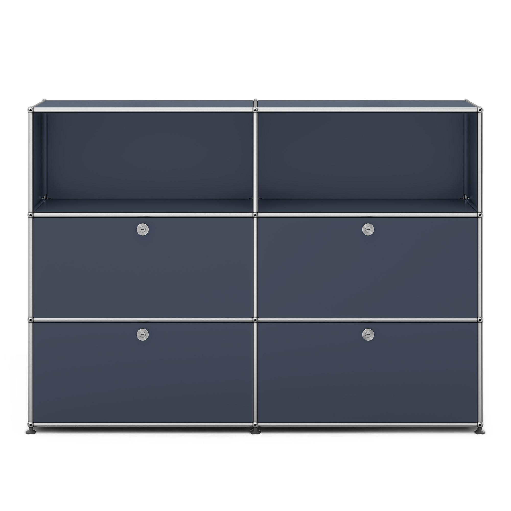 USM - USM Haller M64 33 Anthracite - Sideboards - Fritz Haller & Paul Schärer - Grå - Metall