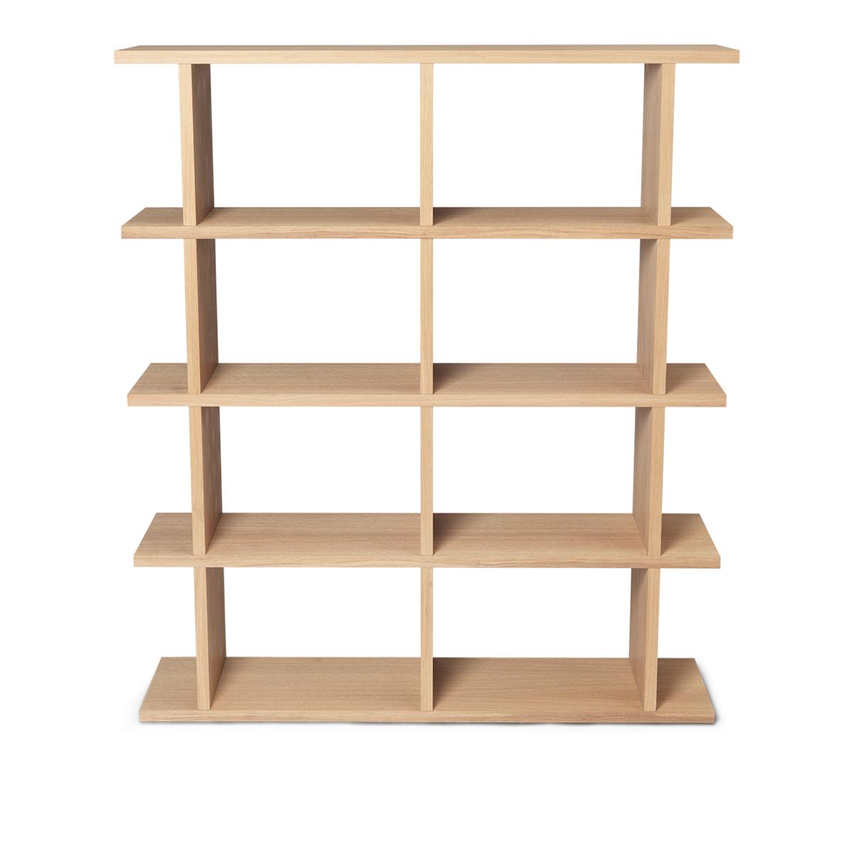 Ferm Living - Kona Bookcase 2x4 - Natural - Hyllor & Hyllsystem - Träfärgad - Trä