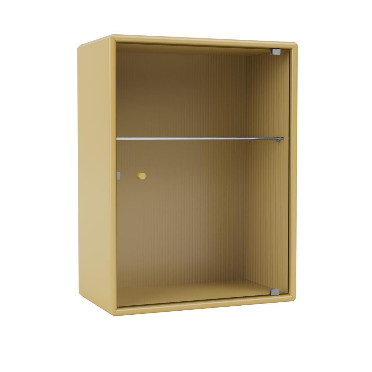 Montana - Ripple – Bathroom Cabinet 157-Cumin 04 Suspension Rails - Skåp och vitrinskåp - Peter J. Lassen - Gul - Trä