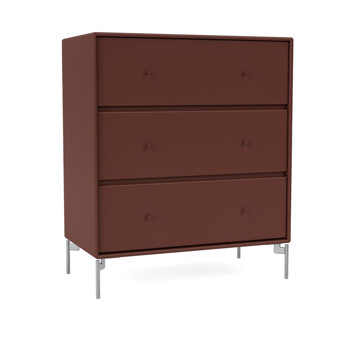 Montana - Carry Dresser 155-Masala Matt Chrome - Byråer - Peter J. Lassen - Brun - Trä