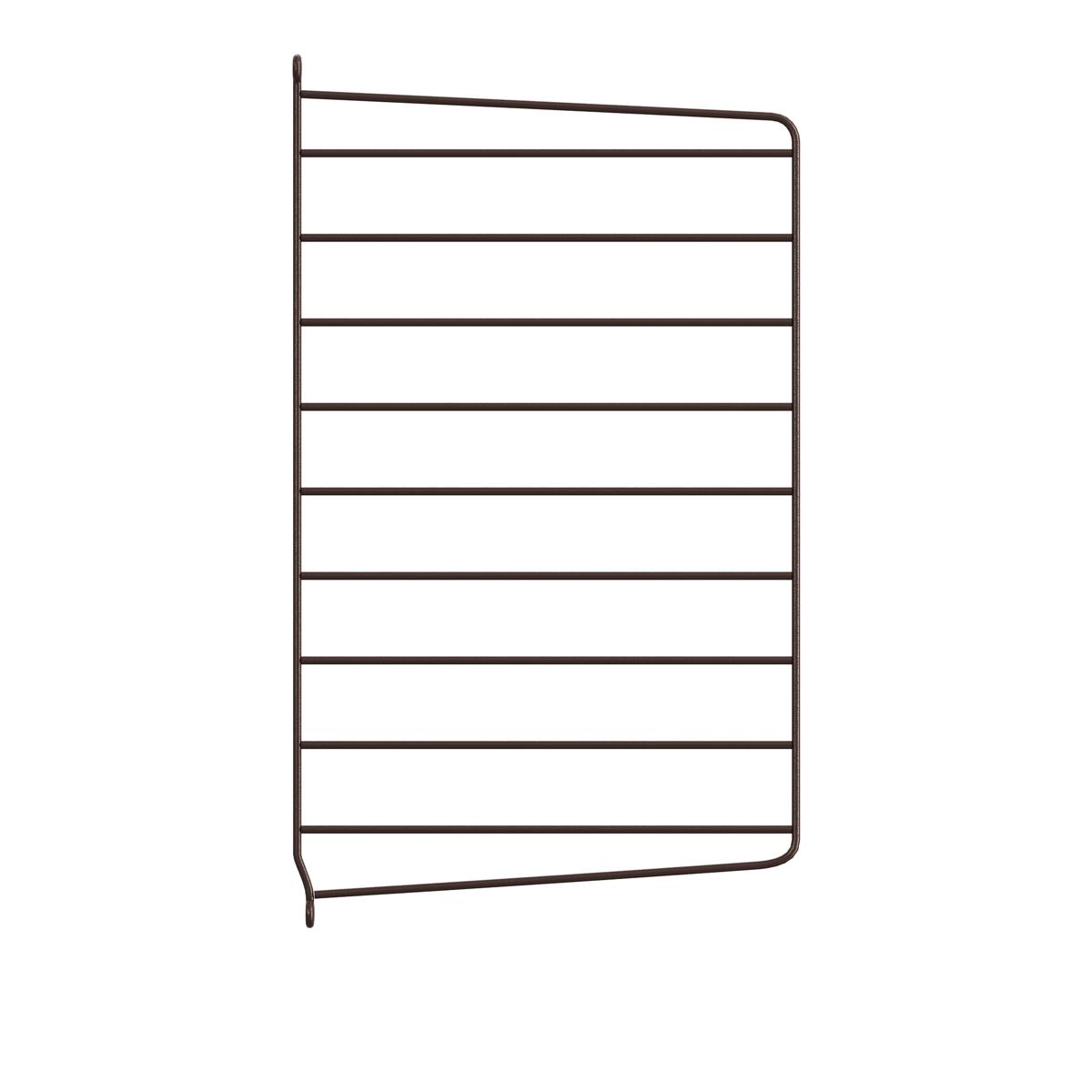 String - Väggavel 50 x 30 cm 1-pack mörkbrun - Hyllsystem