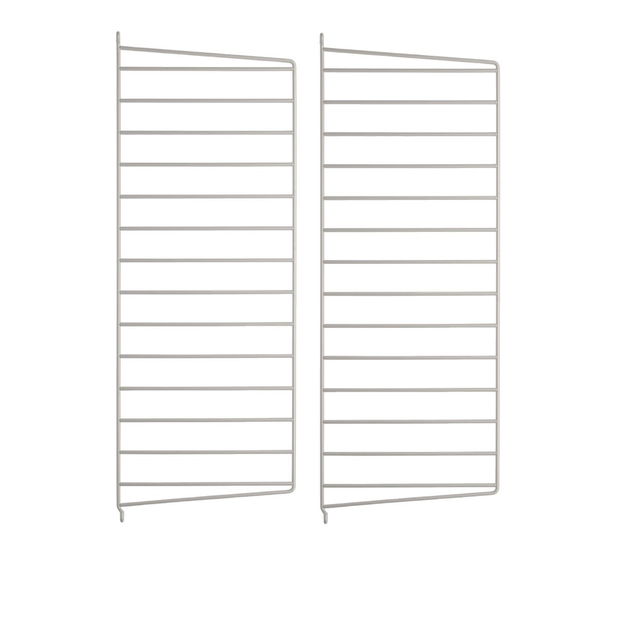 String - Väggavel 75 x 30 cm 2-pack beige - Hyllsystem