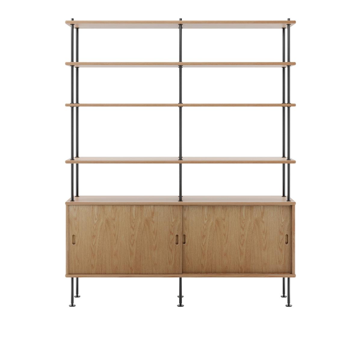 Carl Hansen - BM0253 150 x 189 cm, Oljad Ek - Hyllor - Børge Mogensen - Träfärgad - Metall/Trä