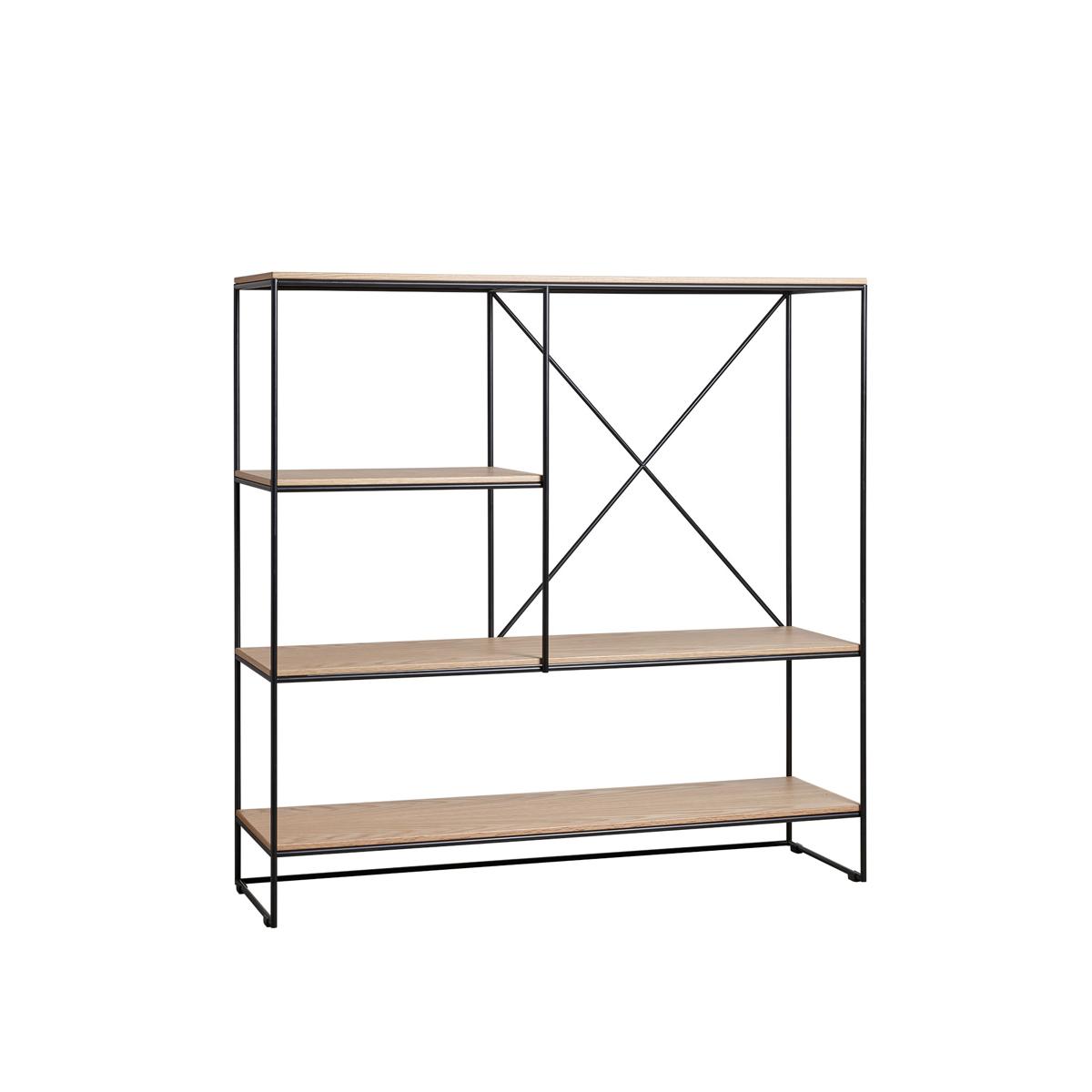Fritz Hansen - Planner Shelving Medium MC510 - Hyllor - Paul McCobb - Träfärgad - Metall/Trä