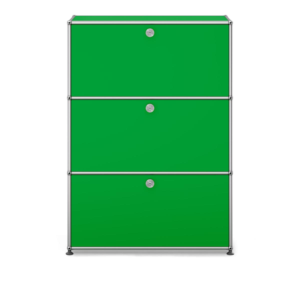 USM - USM Haller Shelf G1 USM Green - Skåp och vitrinskåp - Fritz Haller & Paul Schärer - Grön