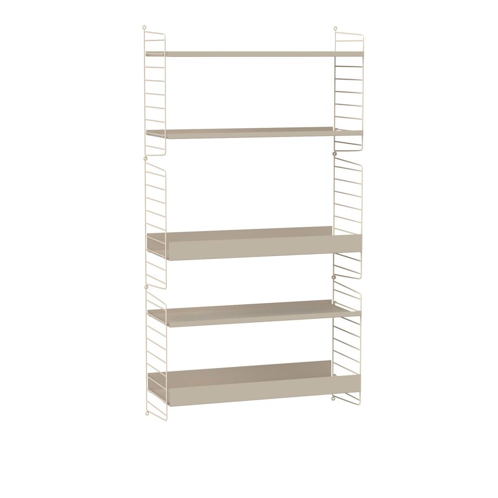 String - Barnrum hyllsystem B beige/beige - Hyllor & Hyllsystem - Nils Strinning - Beige