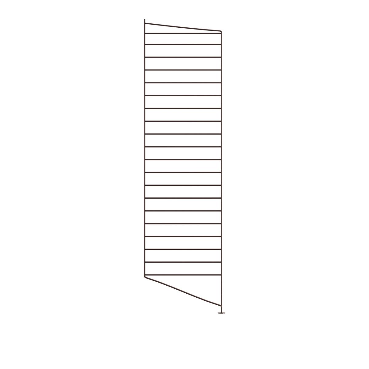 String - Golvgavel 115 x 30 cm 1-pack mörkbrun - Hyllsystem - Nils Strinning
