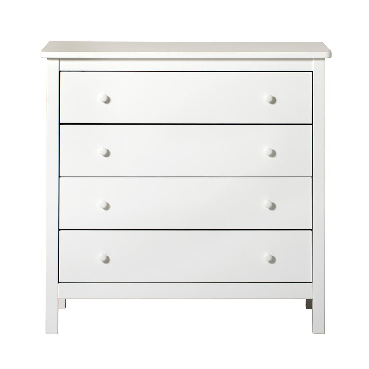 Oliver Furniture - Seaside Dresser 4 Drawers - Byråer - Søren Rørbæk - Vit - Trä