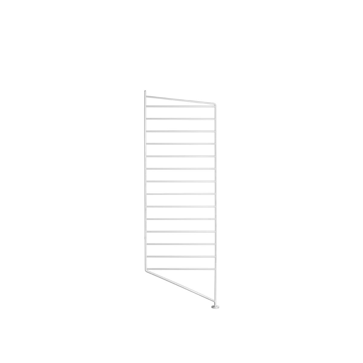 String - Golvgavel 85 x 30 cm 1-pack vit - Hyllsystem