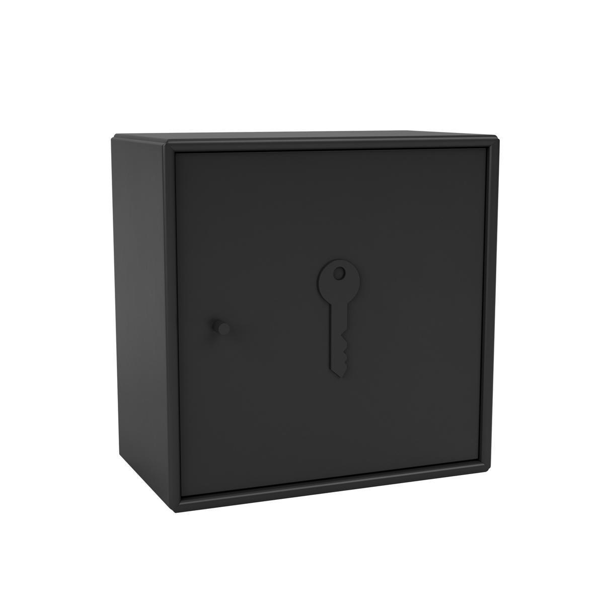 Montana - Unlock Key Cabinet 05-Black 04 Suspension Rails - Skåp och vitrinskåp - Peter J. Lassen - Svart - Trä