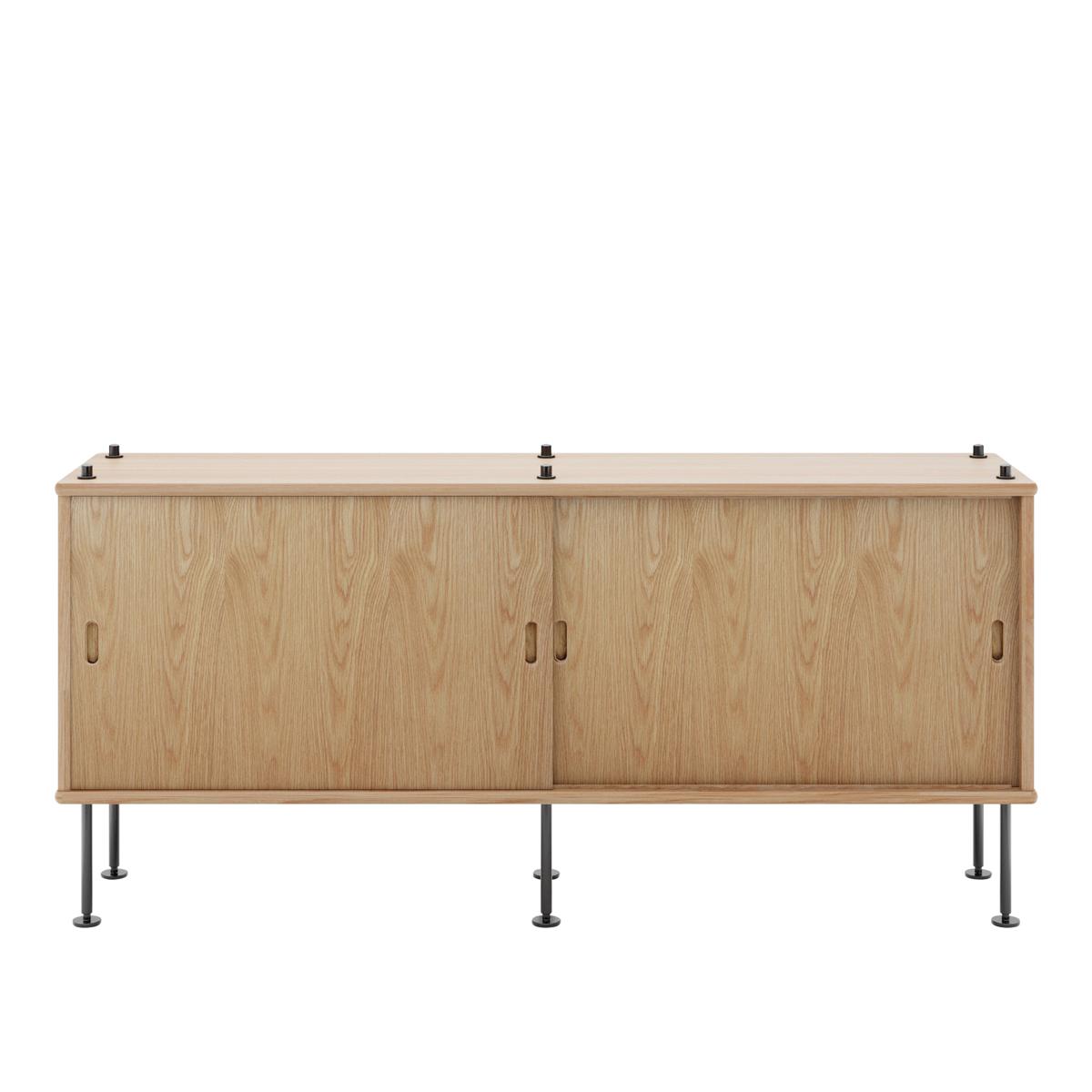 Carl Hansen - BM0253 150 x 69 cm, Oljad Ek - Hyllor - Børge Mogensen - Träfärgad - Metall/Trä