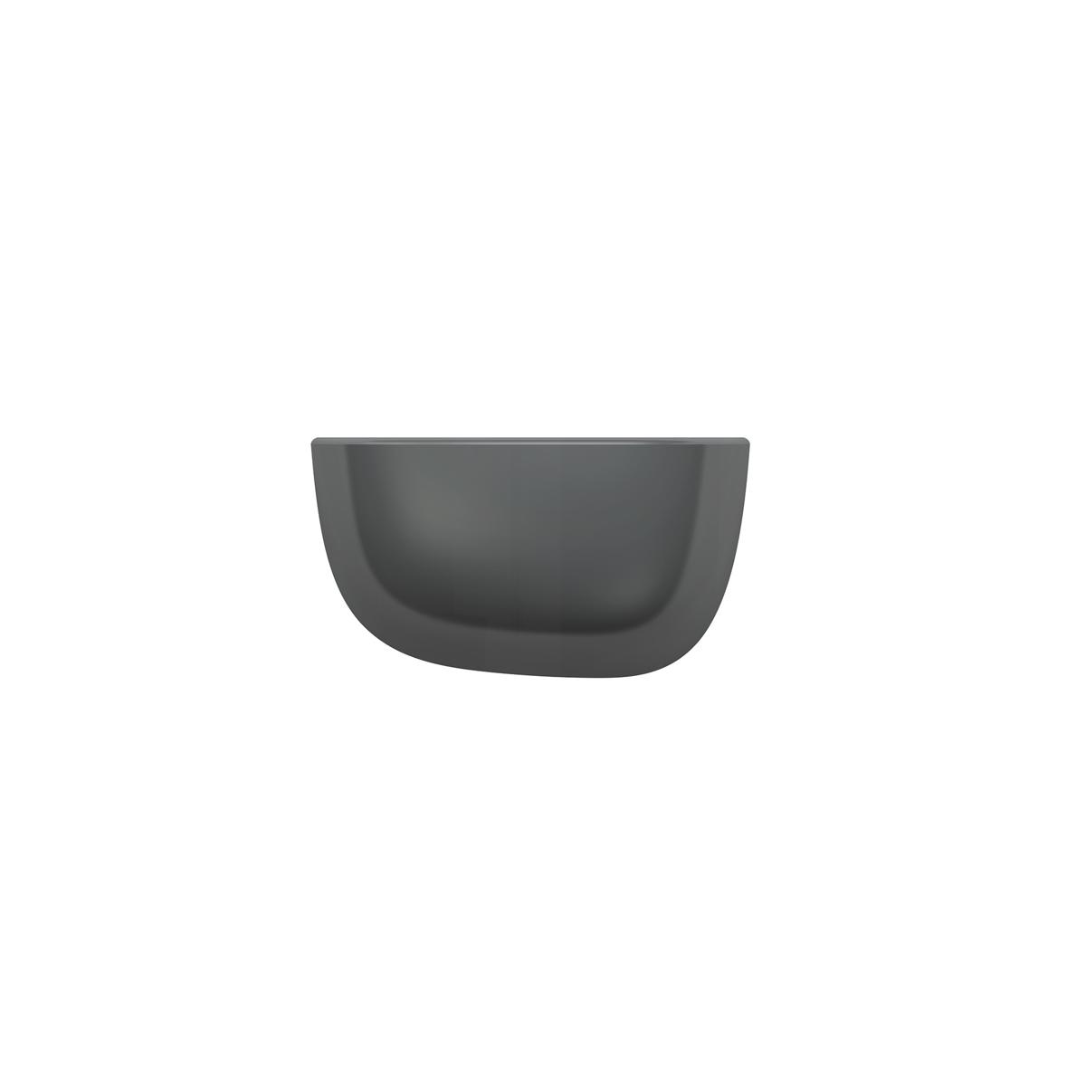 Vitra - Corniches vägghylla Small Dark Grey - Hyllor - Ronan & Erwan Bouroullec - Grå