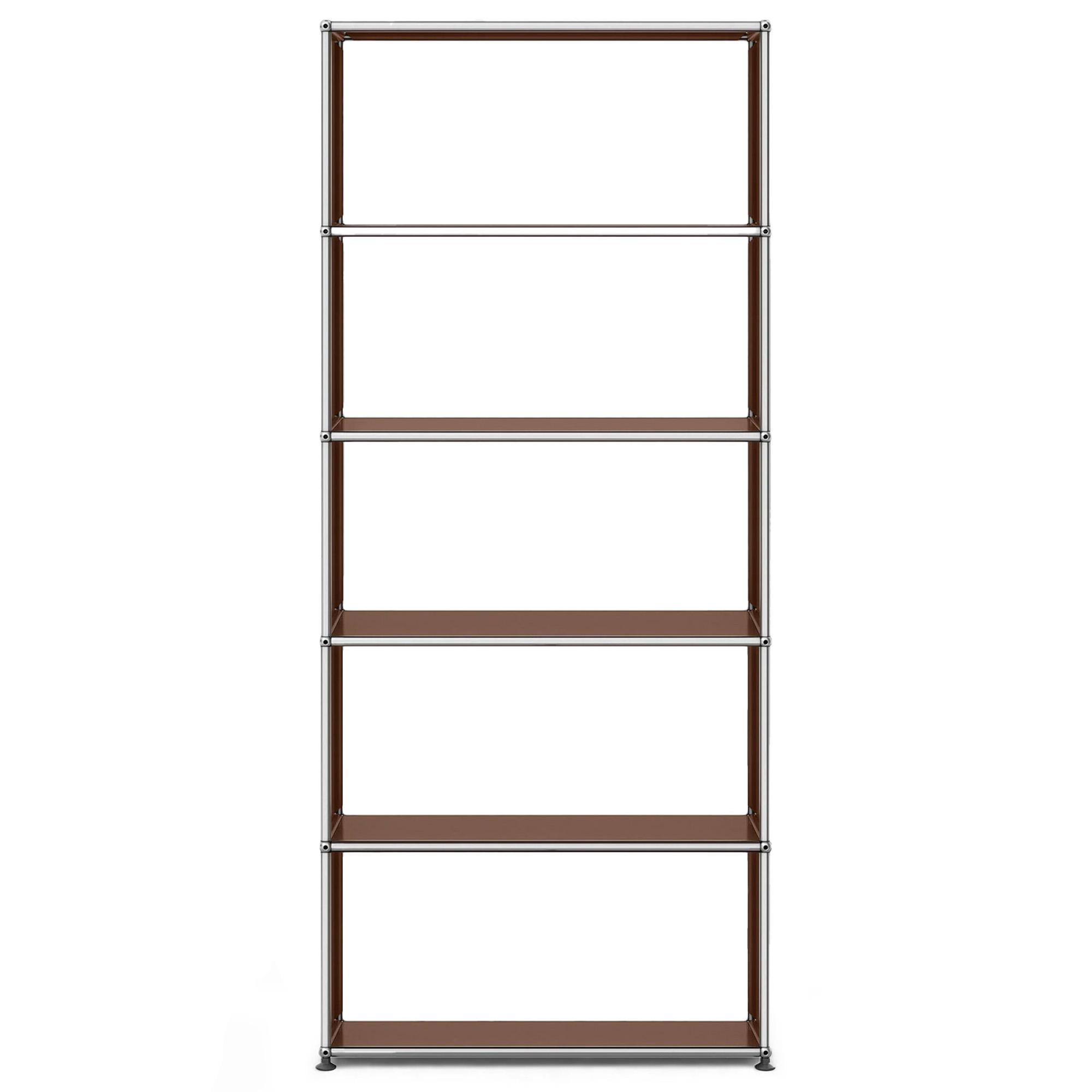 USM - USM Haller 108 Shelving USM Brown - Hyllor & Hyllsystem - Fritz Haller & Paul Schärer - Brun - Metall