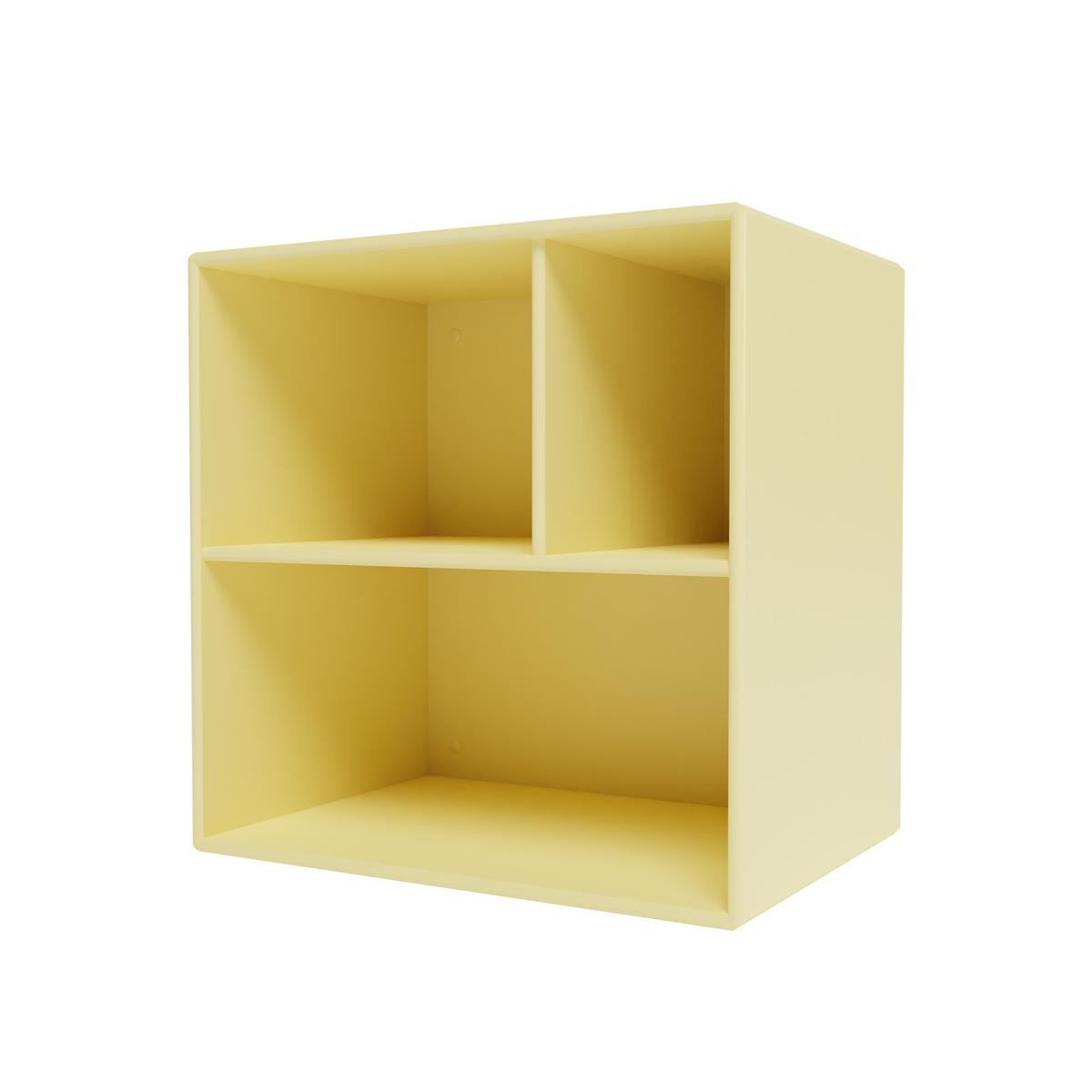 Montana - Montana Mini 1302 - Module With Shelves - Camomile - Hyllor & Hyllsystem - Peter J. Lassen - Gul
