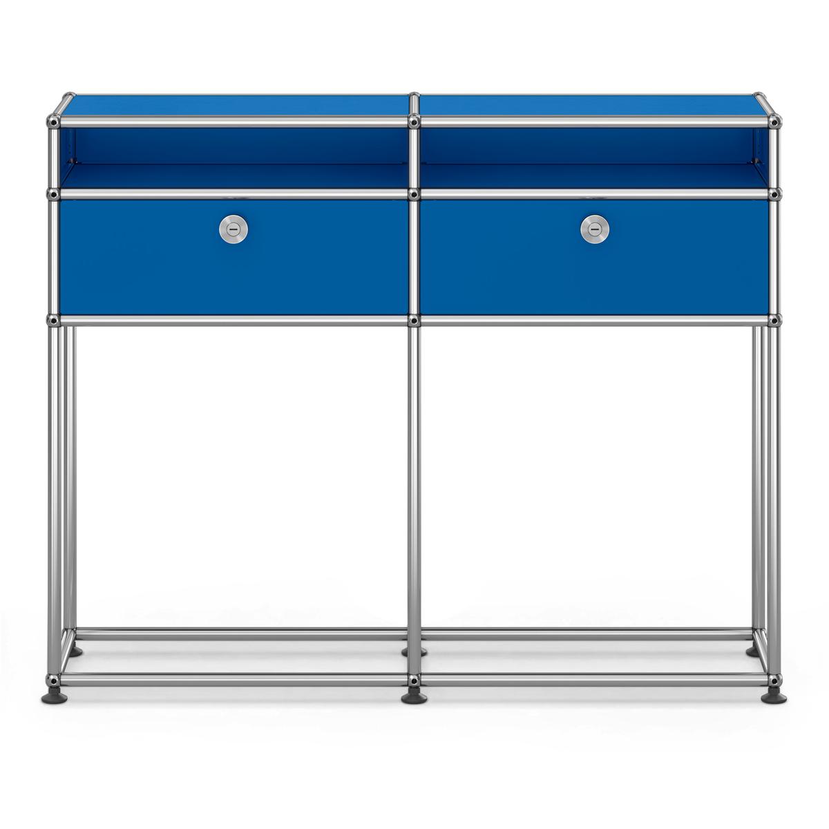 USM - USM Haller Sideboard M51 Gentian Blue - Skänkar och sideboards - Fritz Haller & Paul Schärer - Blå - Metall