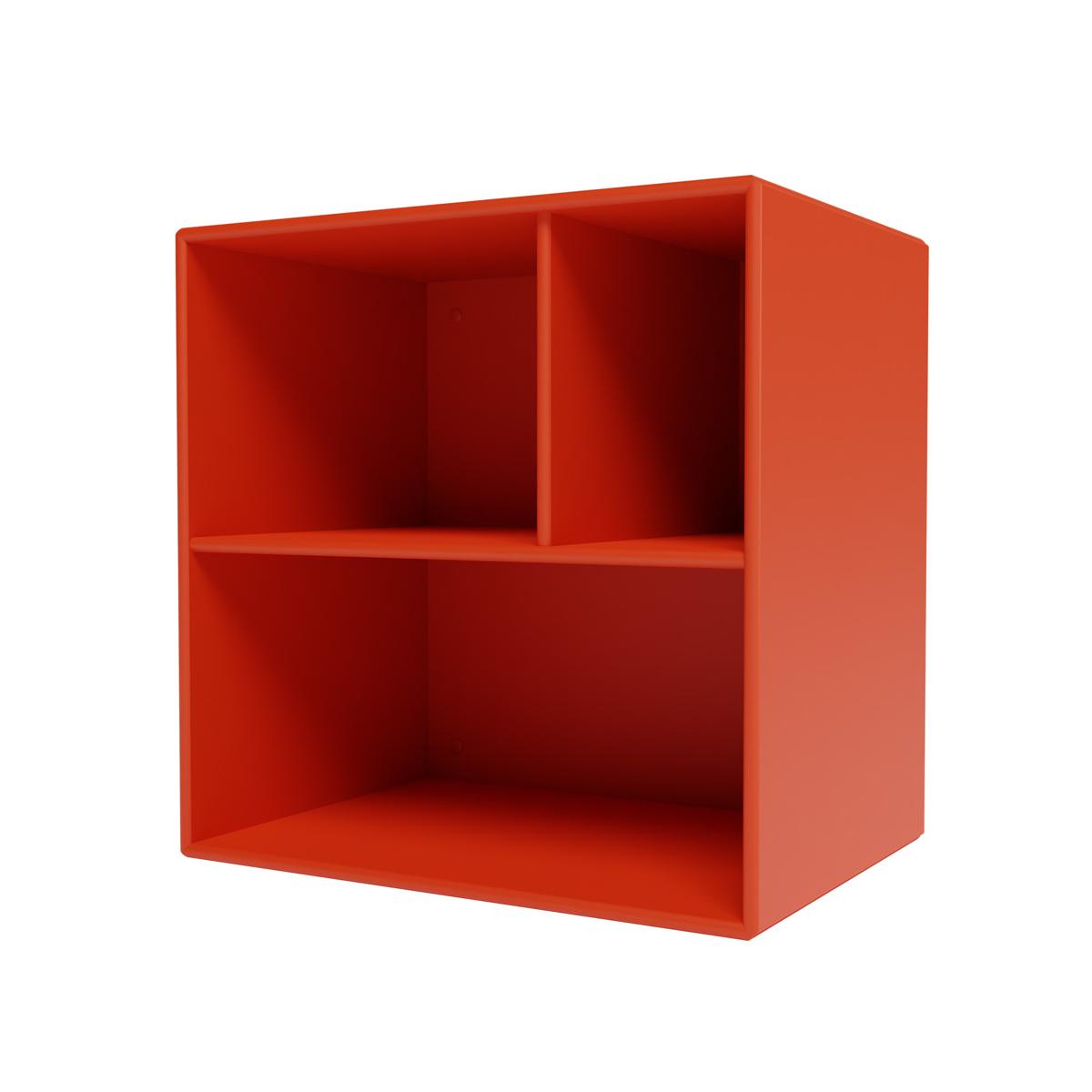 Montana - Montana Mini 1302 - Module With Shelves - Rosehip - Hyllor & Hyllsystem - Peter J. Lassen - Röd