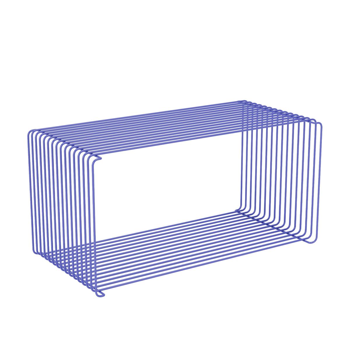 Montana - Panton Wire Extended hylla, D 34,8 - Monarch - Hyllsystem - Verner Panton - Blå - Metall