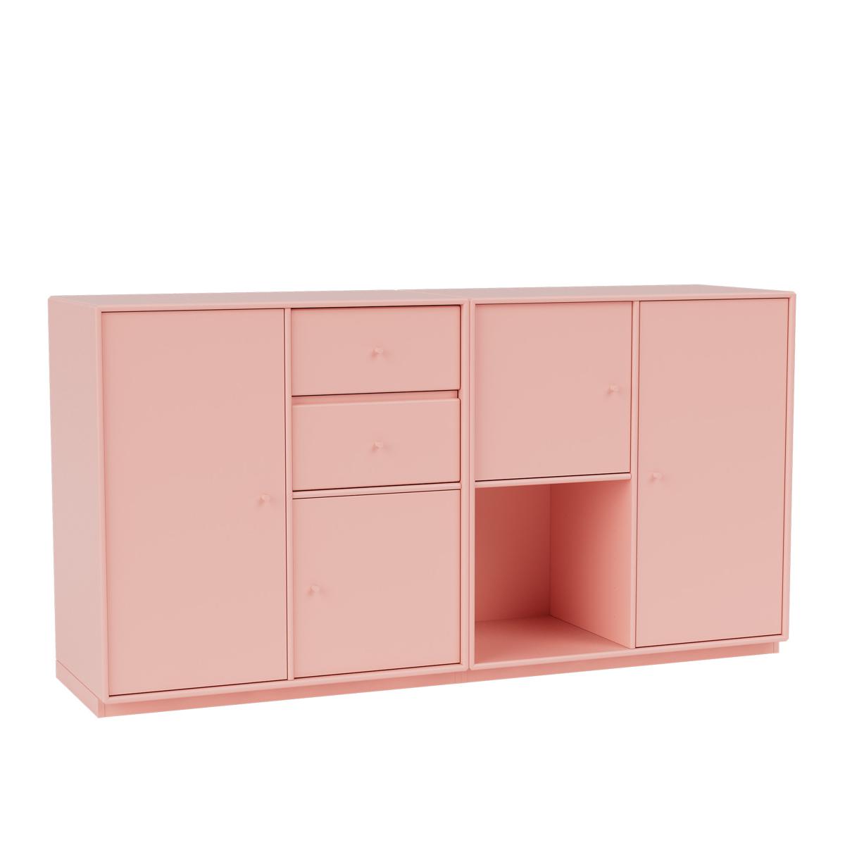 Montana - Couple Sideboard 167-Ruby 06 Plinth 3 cm - Skänkar och sideboards - Peter J. Lassen - Rosa - Trä