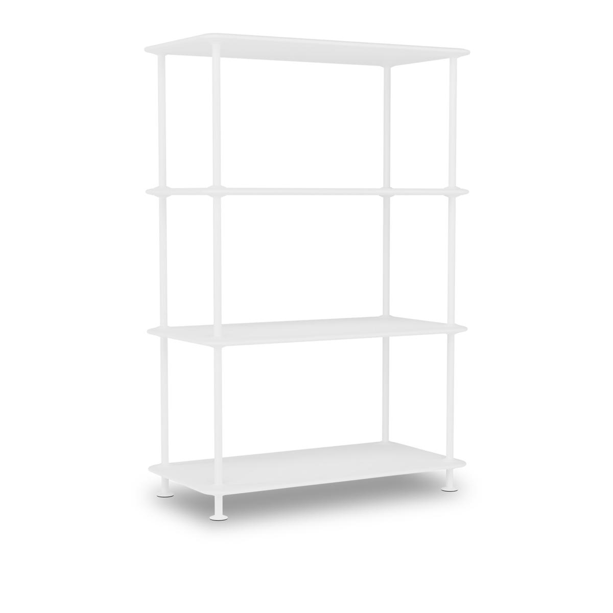 Montana - Montana Free 300000 214-Newwhitestructure 101-Newwhite - Hyllor & Hyllsystem - Jakob Wagner - Vit - Metall/Trä